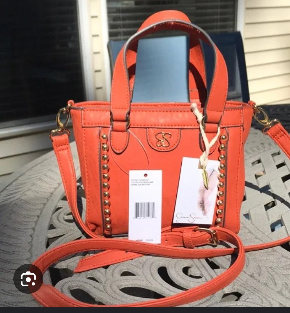 Jessica Simpson Small Orange Purse