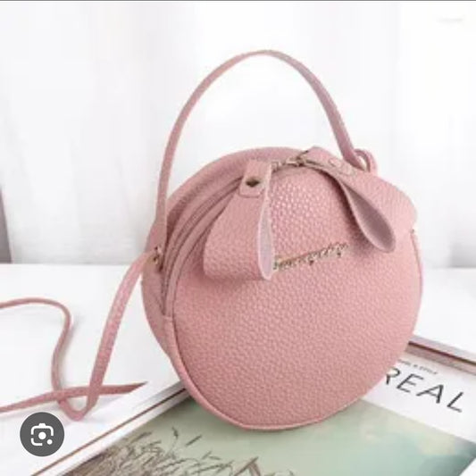 Pink Round Fashion Purse
