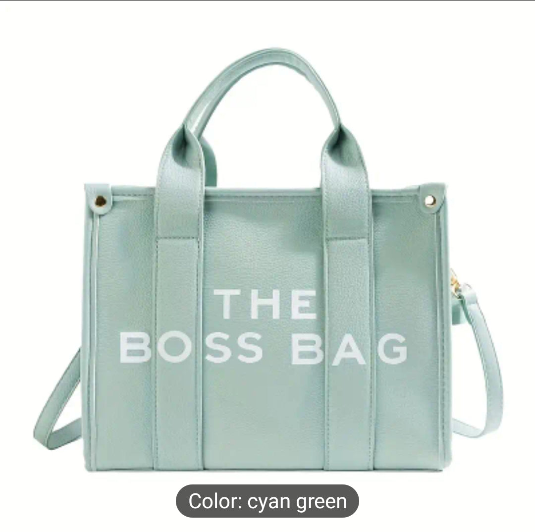 Cyan Green Boss Bag