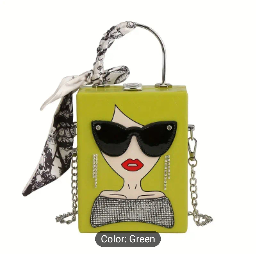 Green Classy Lady Purse