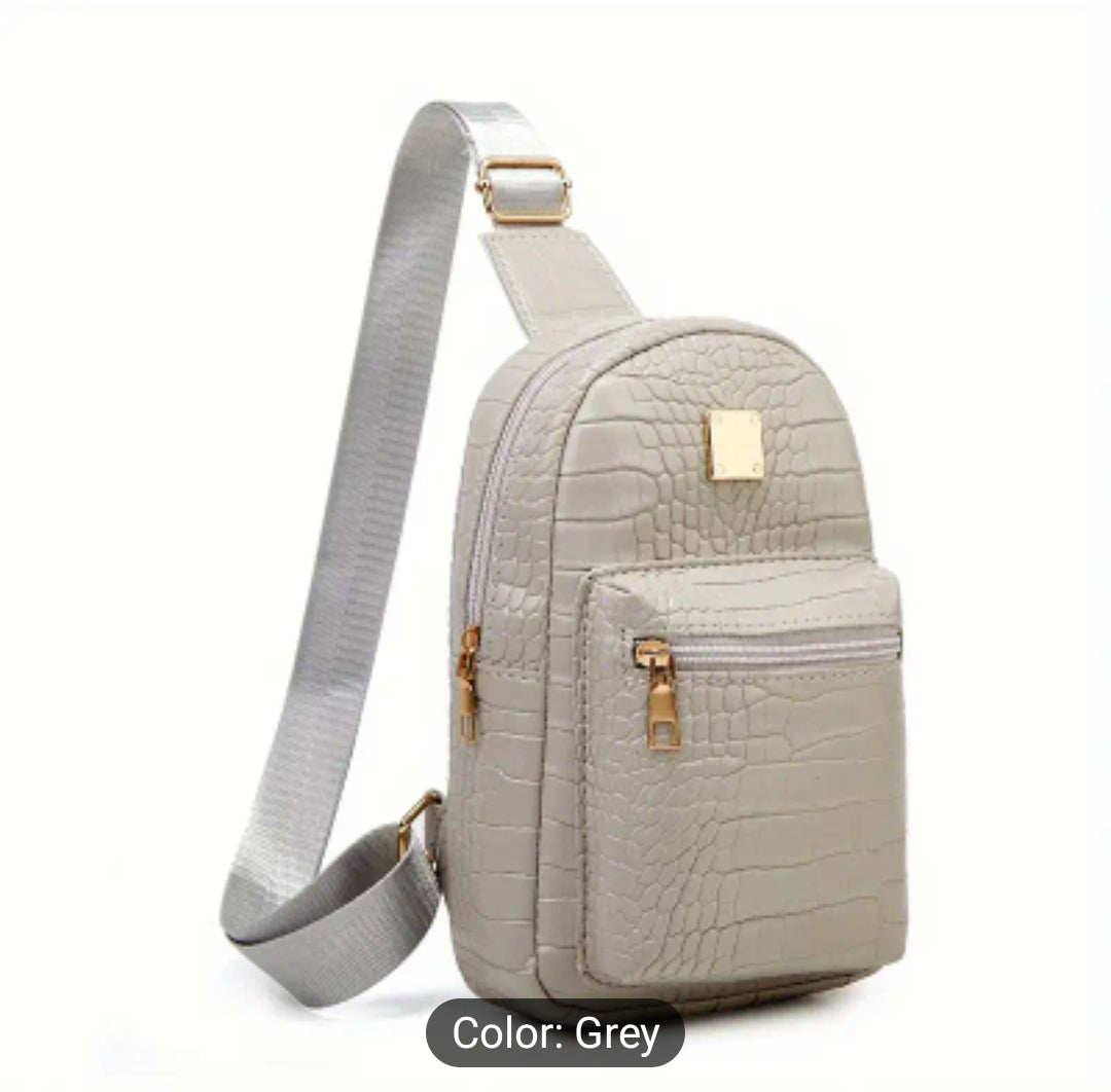 Grey Shoulder/Hoette Bag