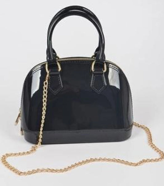 Small Black Chain Purse