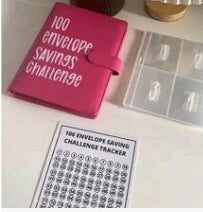 Red 100 Envelope Savings Challenge Book