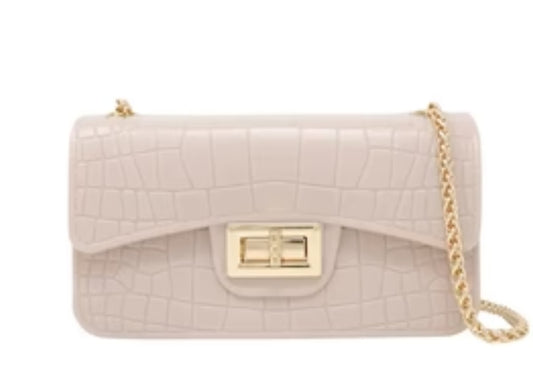Khaki Chain Jelly Purse