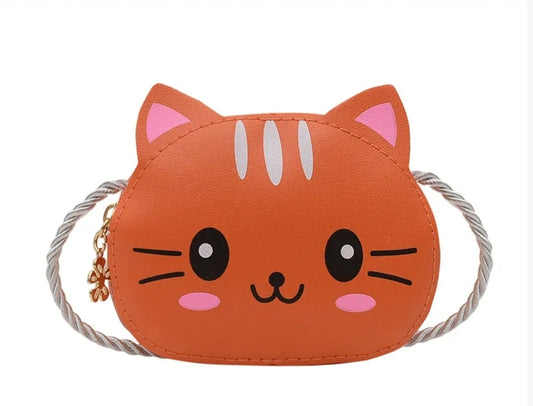 Small Red Kitty Purse