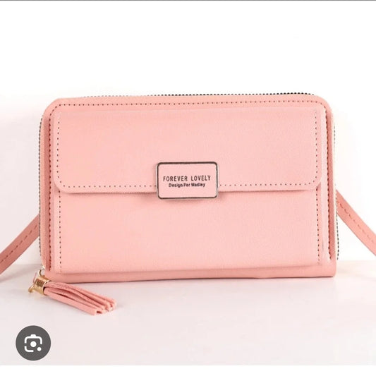 Ladies Fashion Pink Wallet