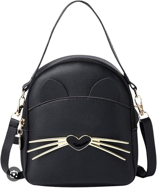 Black Kitty Purse