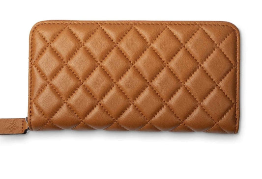 Khaki Quilted Wallet